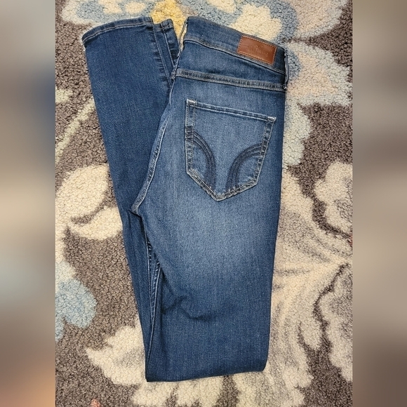 Hollister High Rise Super Skinny Junior blue jeans - Picture 5 of 6